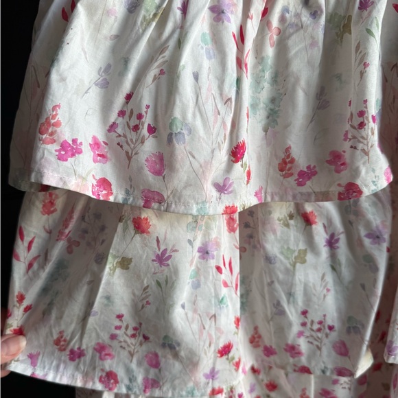 NWT Magnolia Midi Floral Dress Tiered Size Small - Picture 6 of 12